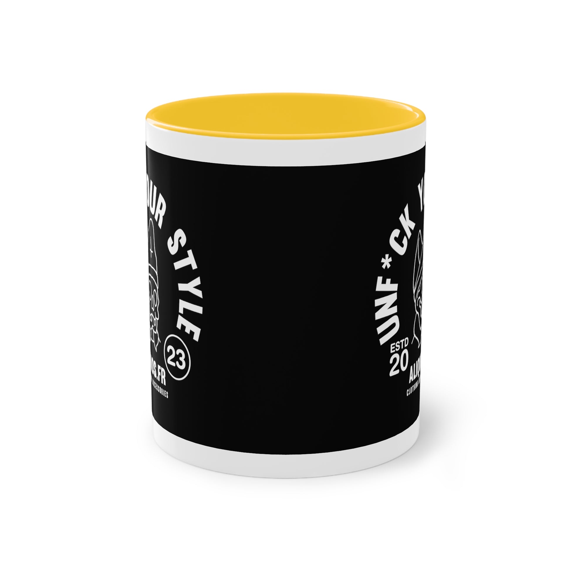 Evil Bishop Two-Tone Coffee Mug, 11oz - ALIQUOS