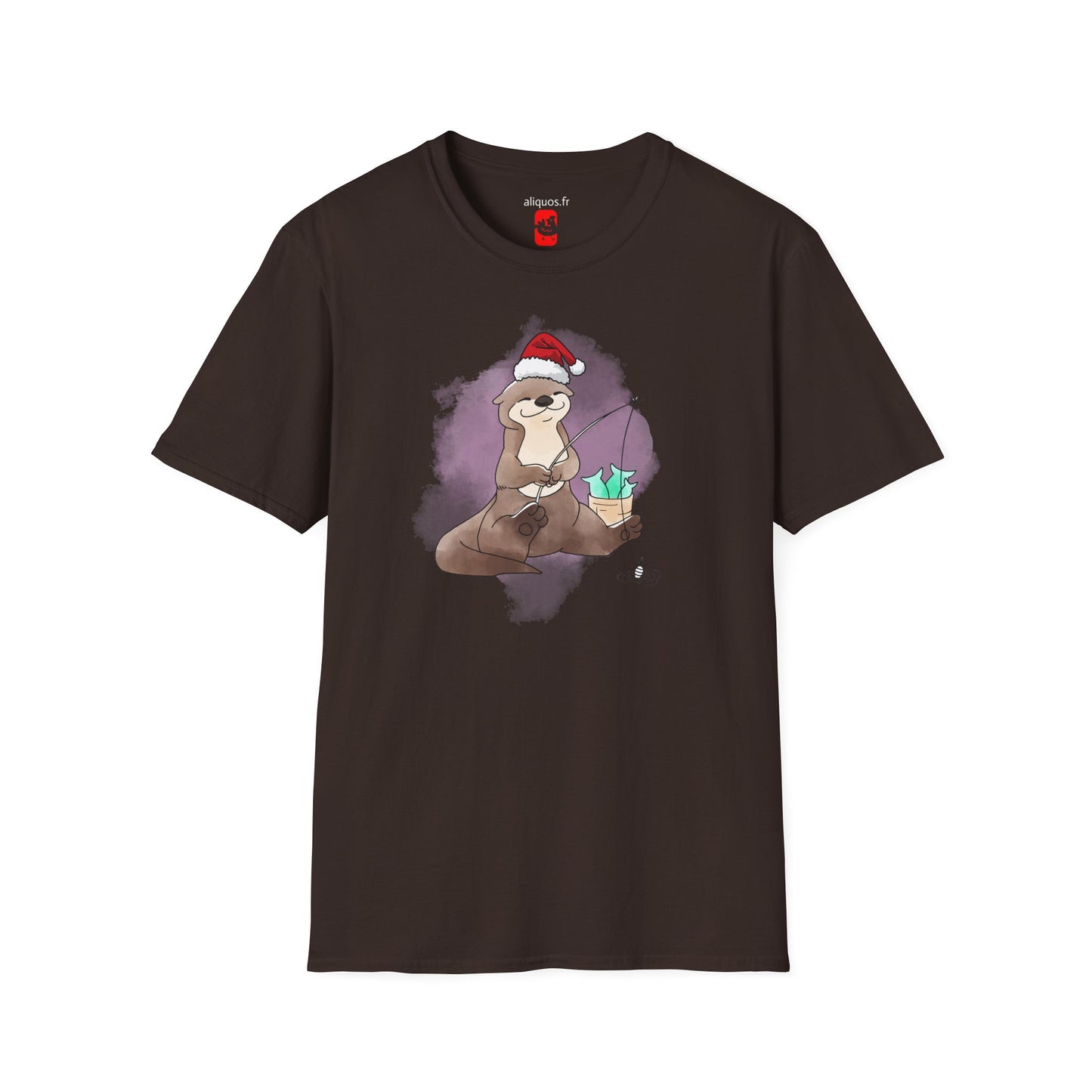 Unisex T-Shirt - Christmas Otter 6