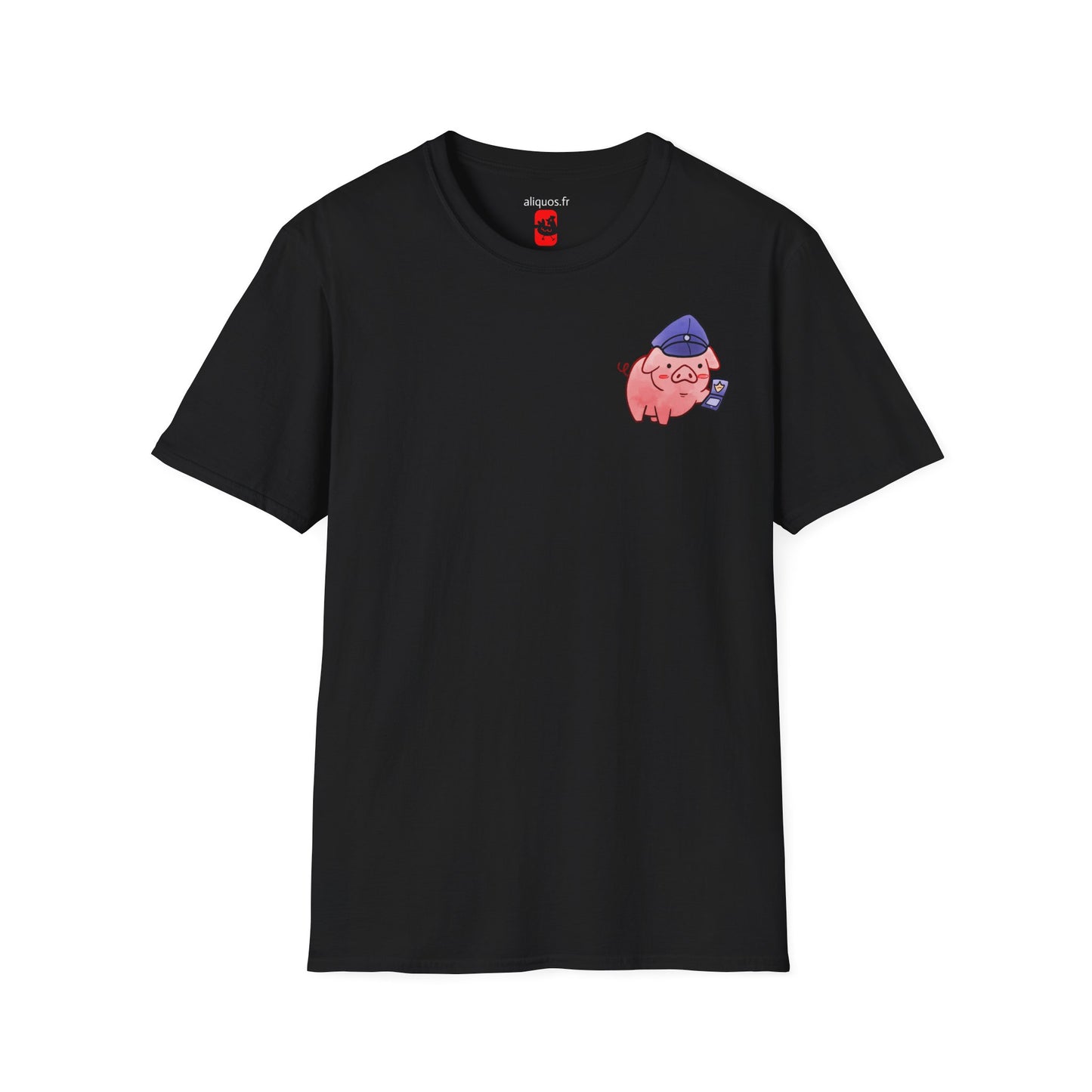 Unisex T-Shirt - Officer Piggy -  Aliquos