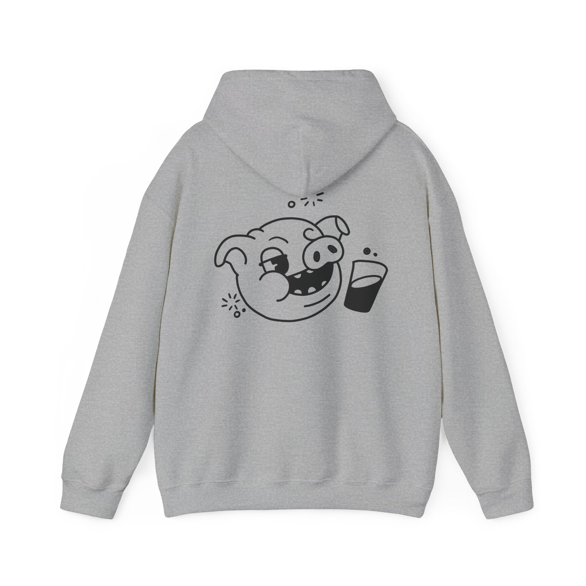 Drunken Piggy Unisex Hooded Sweatshirt - ALIQUOS