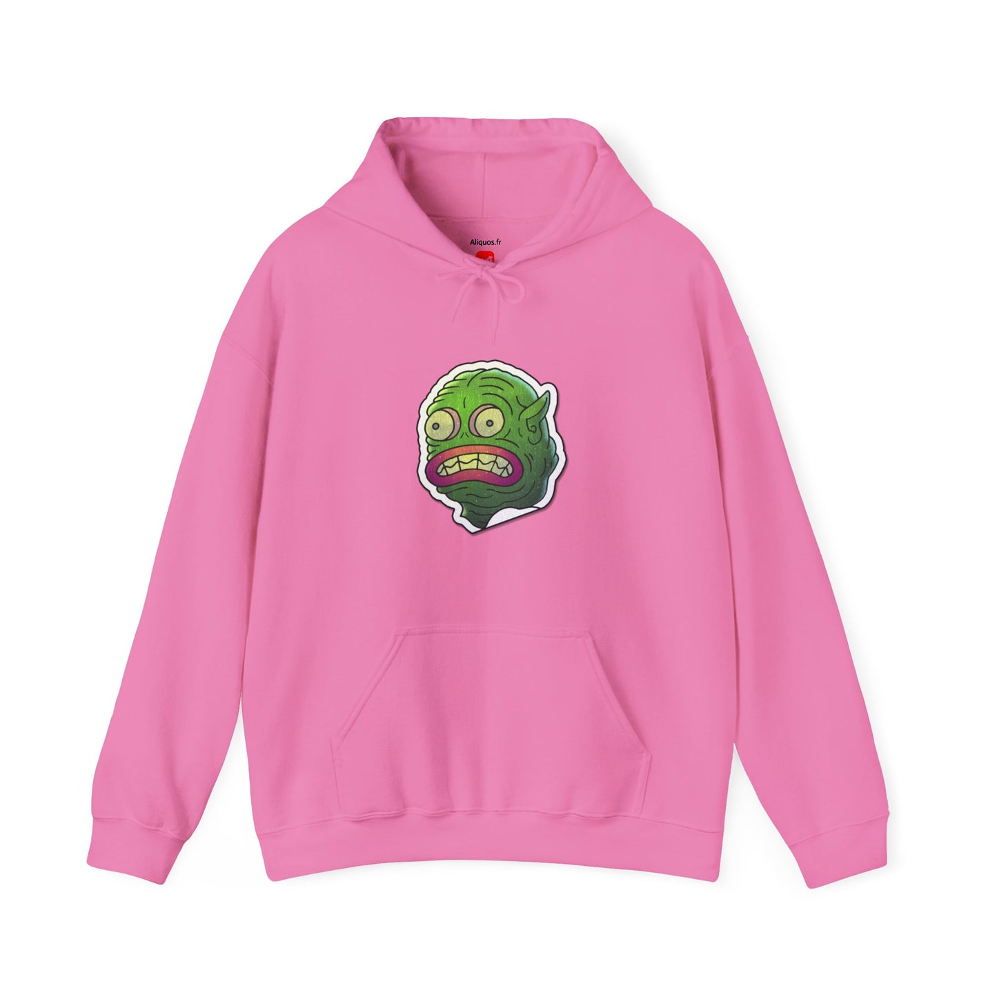 Unisex Hooded Sweatshirt - Water Monster Design - ALIQUOS