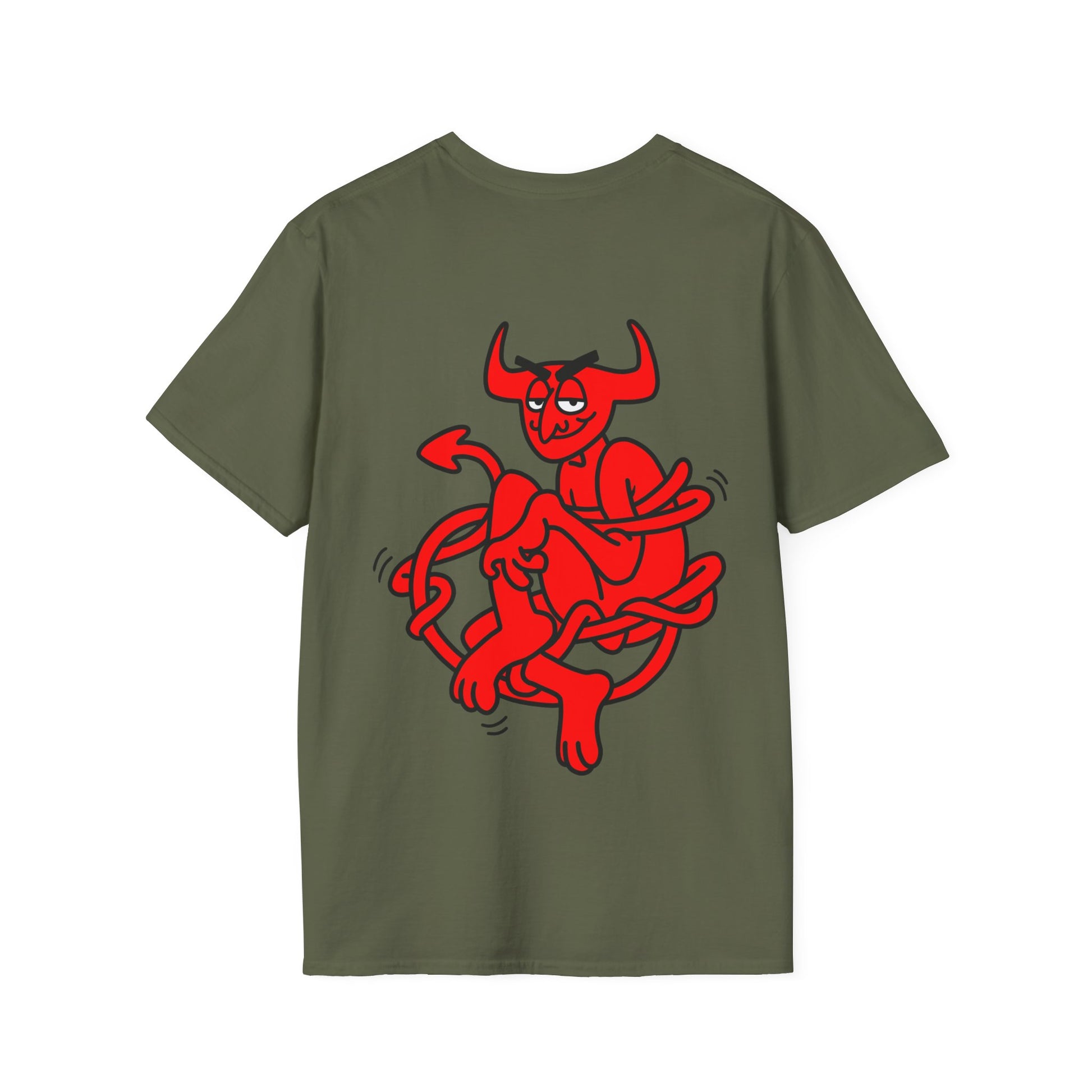Sneaky Devil Unisex T shirt - ALIQUOS
