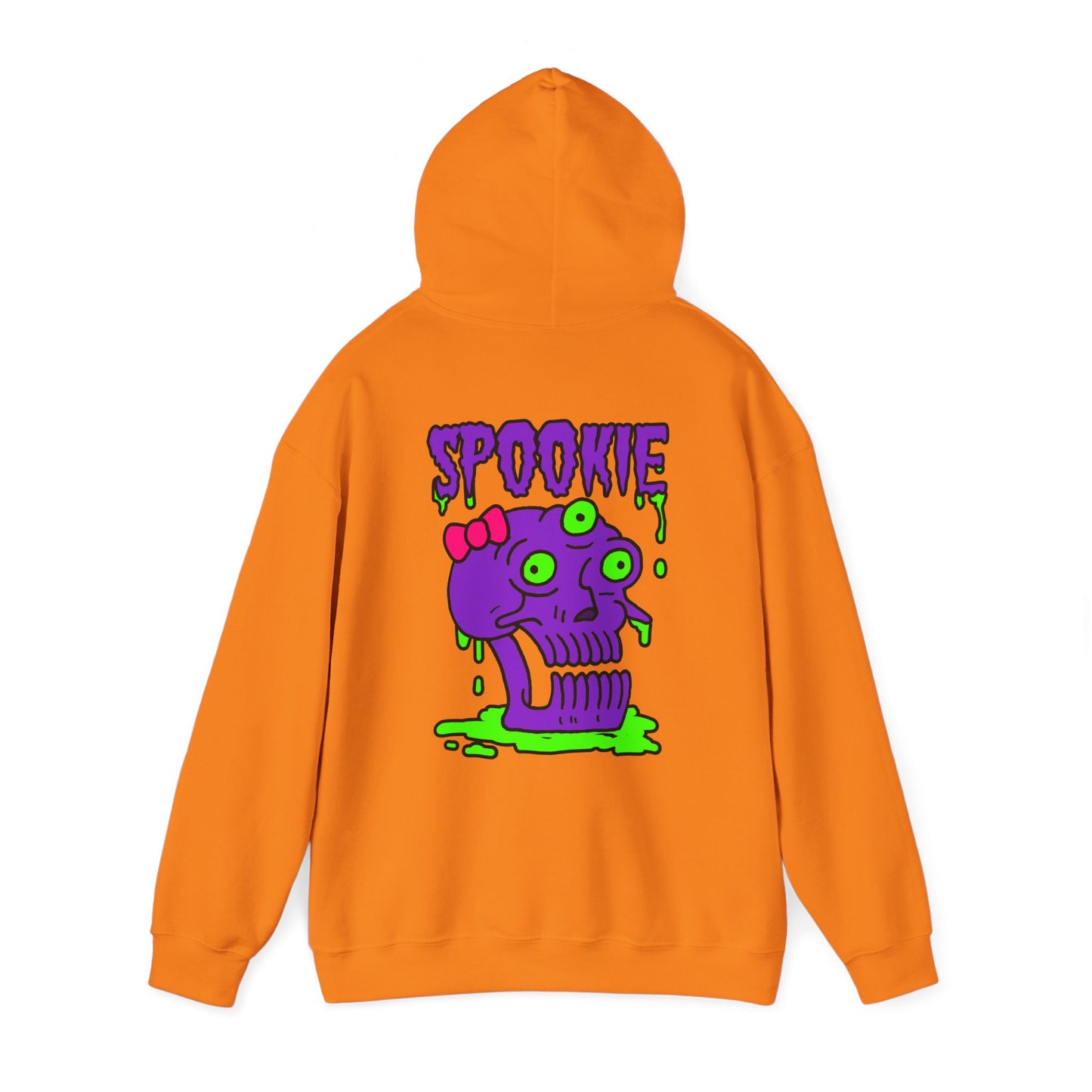 Unisex Hooded Sweatshirt -  Three-Eyed Skull 'Spookie' Design - ALIQUOS