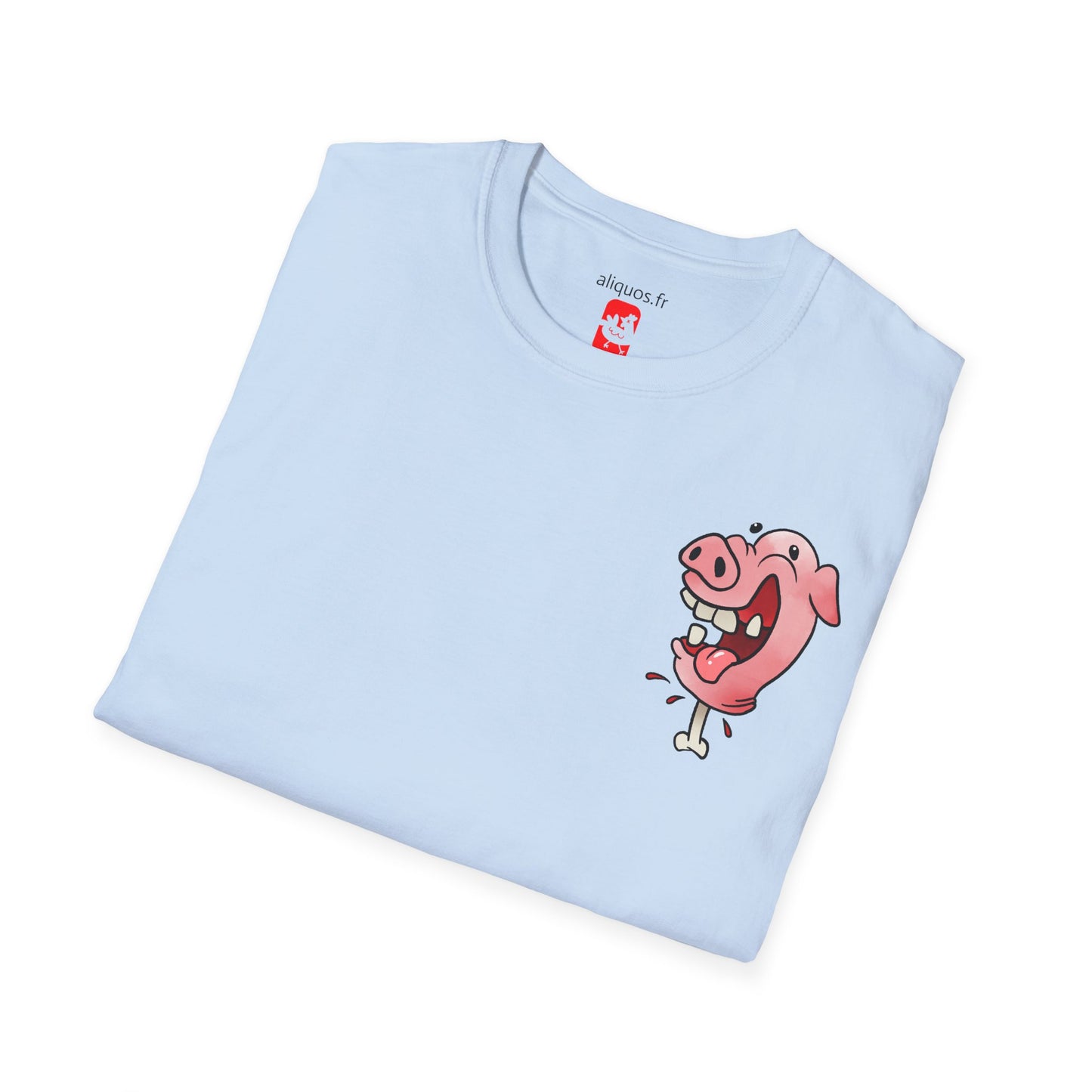 Unisex T-Shirt - Piggy Drumstick -  Aliquos