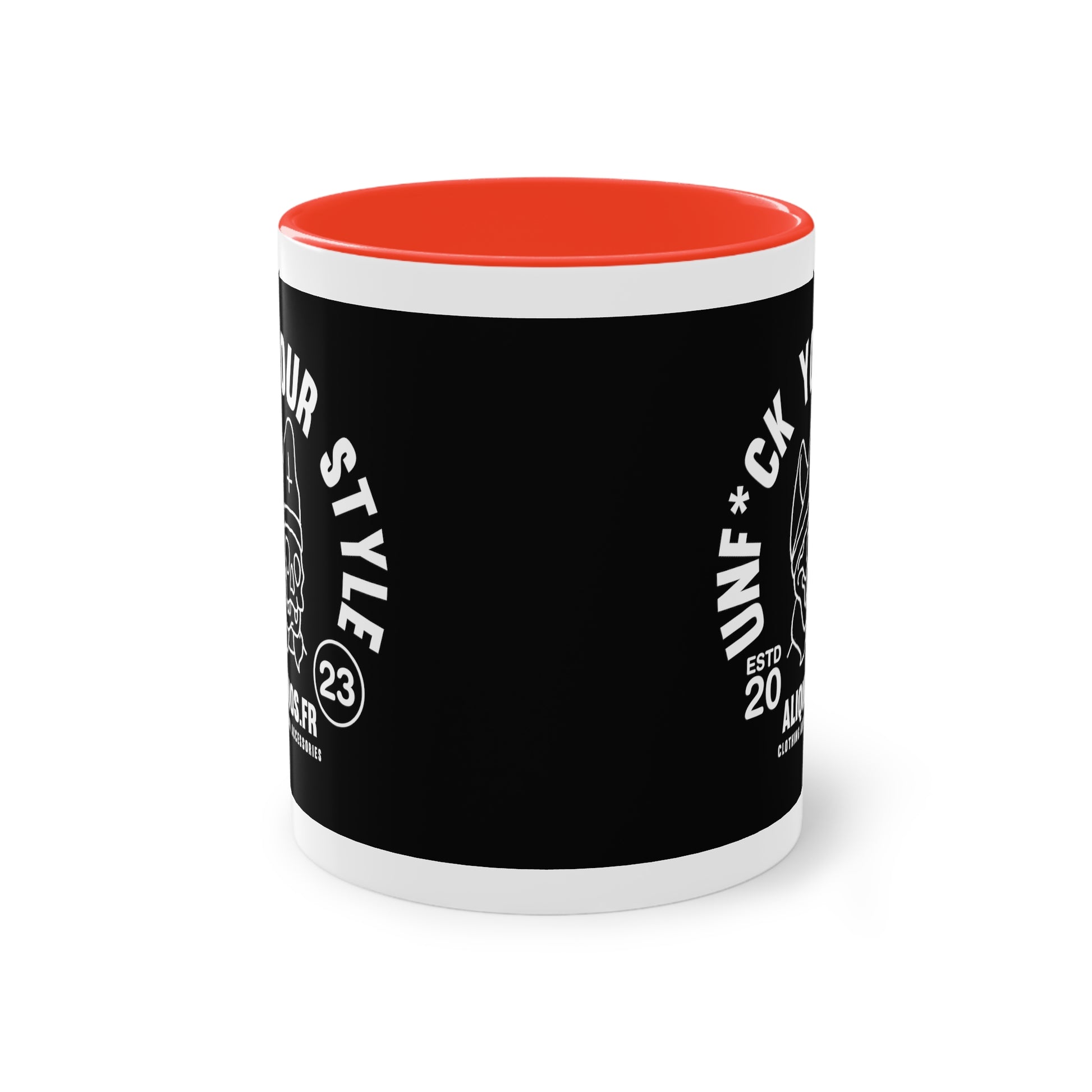 Evil Bishop Two-Tone Coffee Mug, 11oz - ALIQUOS