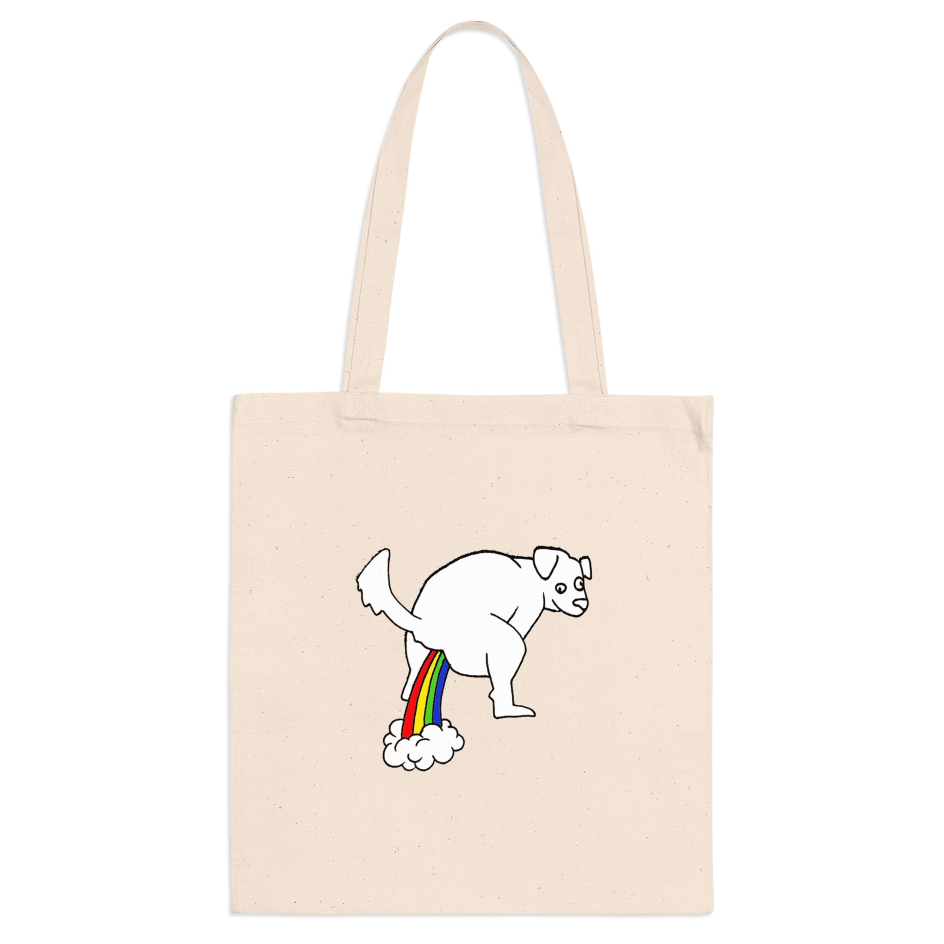 Tote Bag - 'Doggy Rainbow Factory' - ALIQUOS
