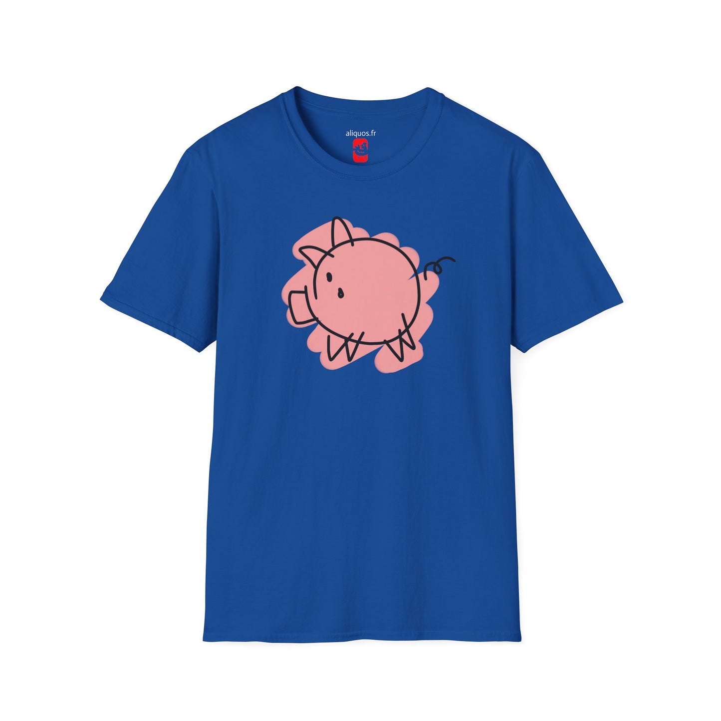Unisex T-Shirt - Circle Piggy -  Aliquos