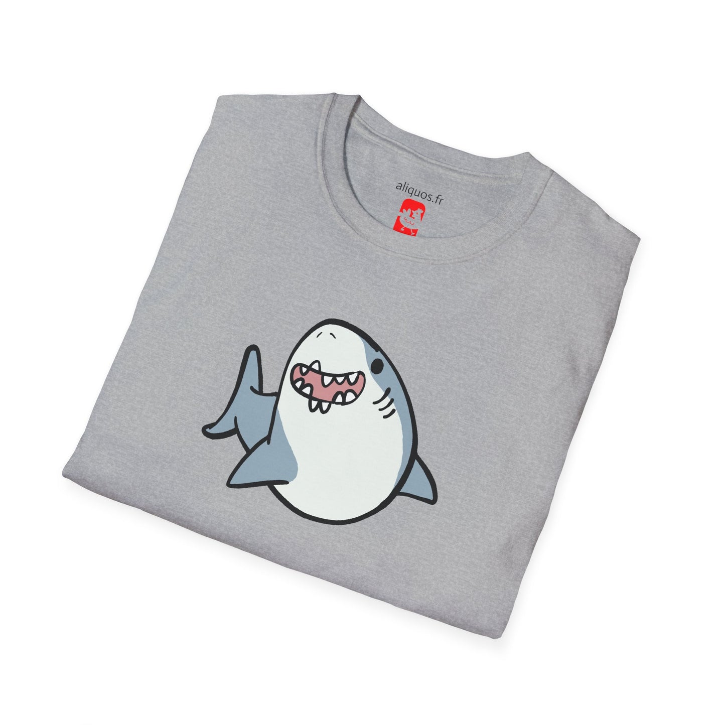 T-shirt unisexe - Requin heureux - Aliquos 