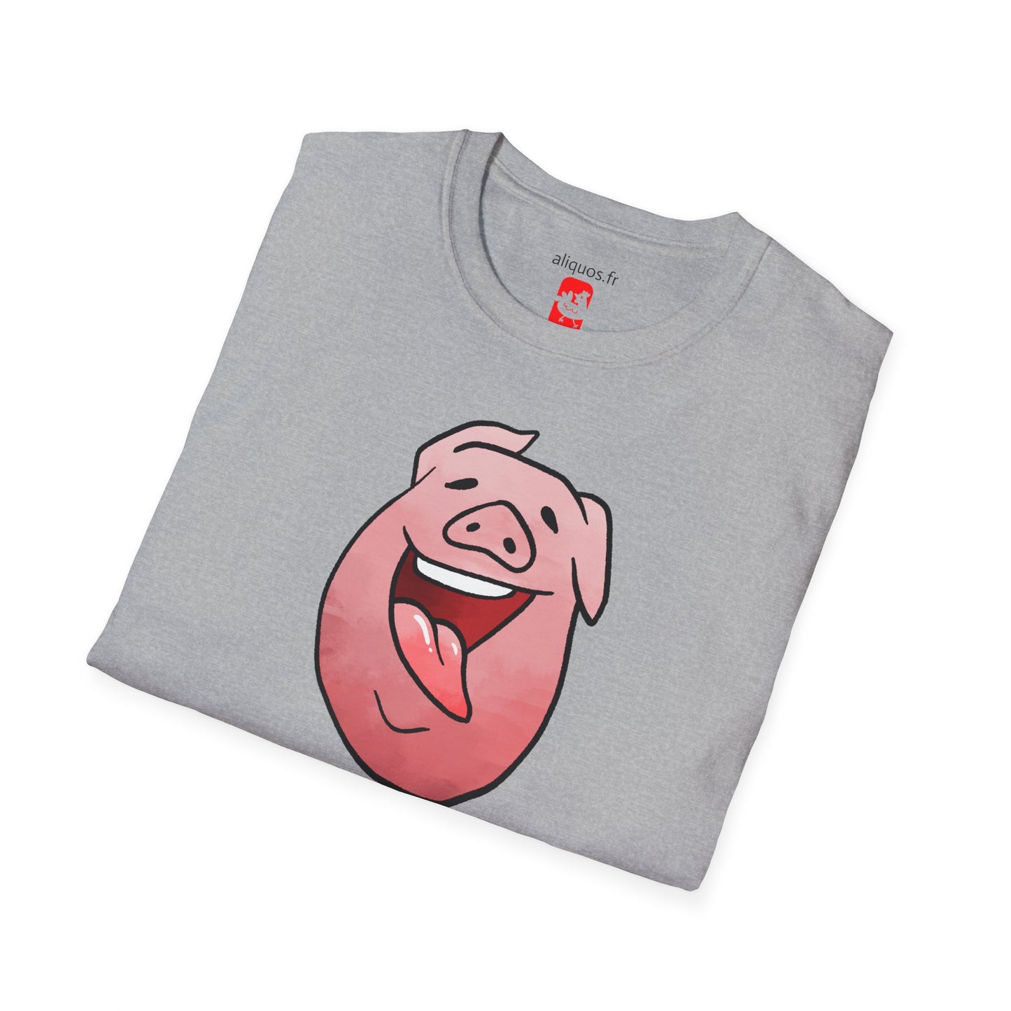 Unisex T-Shirt - Licky Piggy -  Aliquos