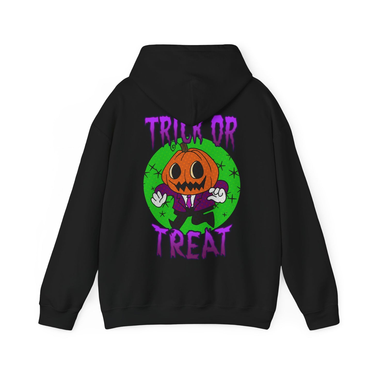 Unisex Hooded Sweatshirt -  Halloween Jack O' Lantern - ALIQUOS