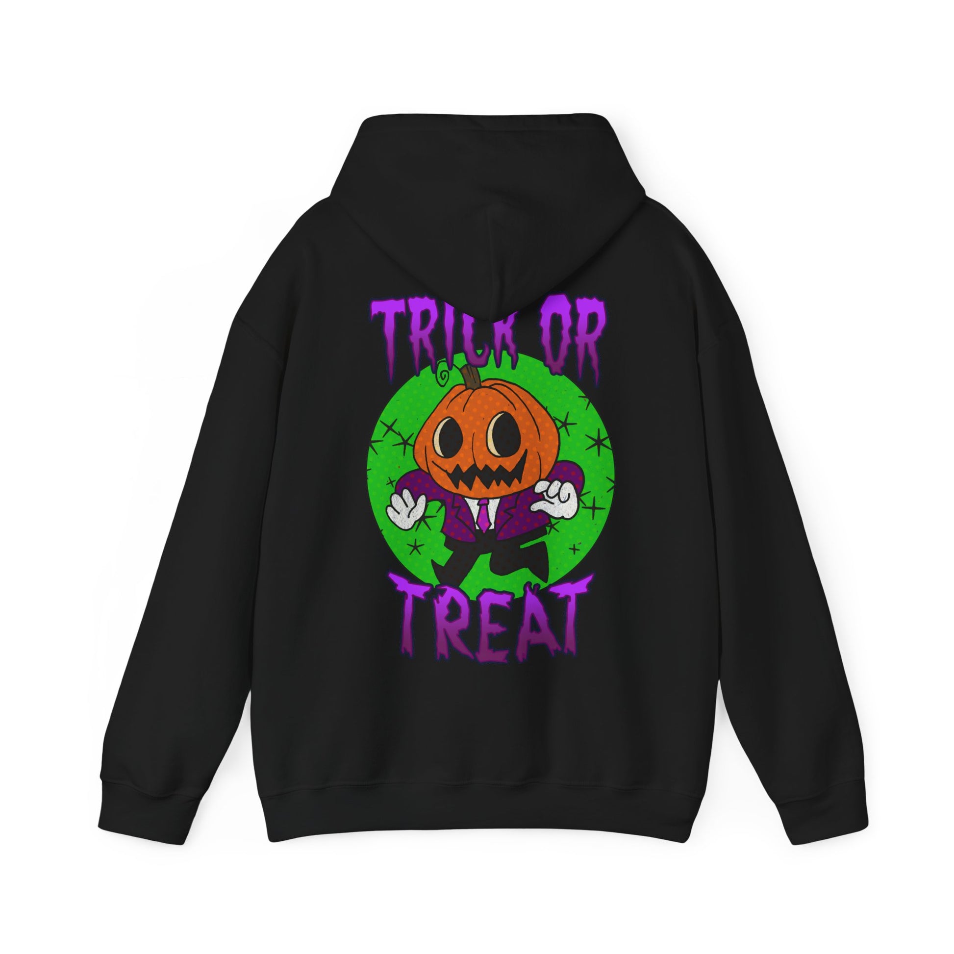 Unisex Hooded Sweatshirt -  Halloween Jack O' Lantern - ALIQUOS