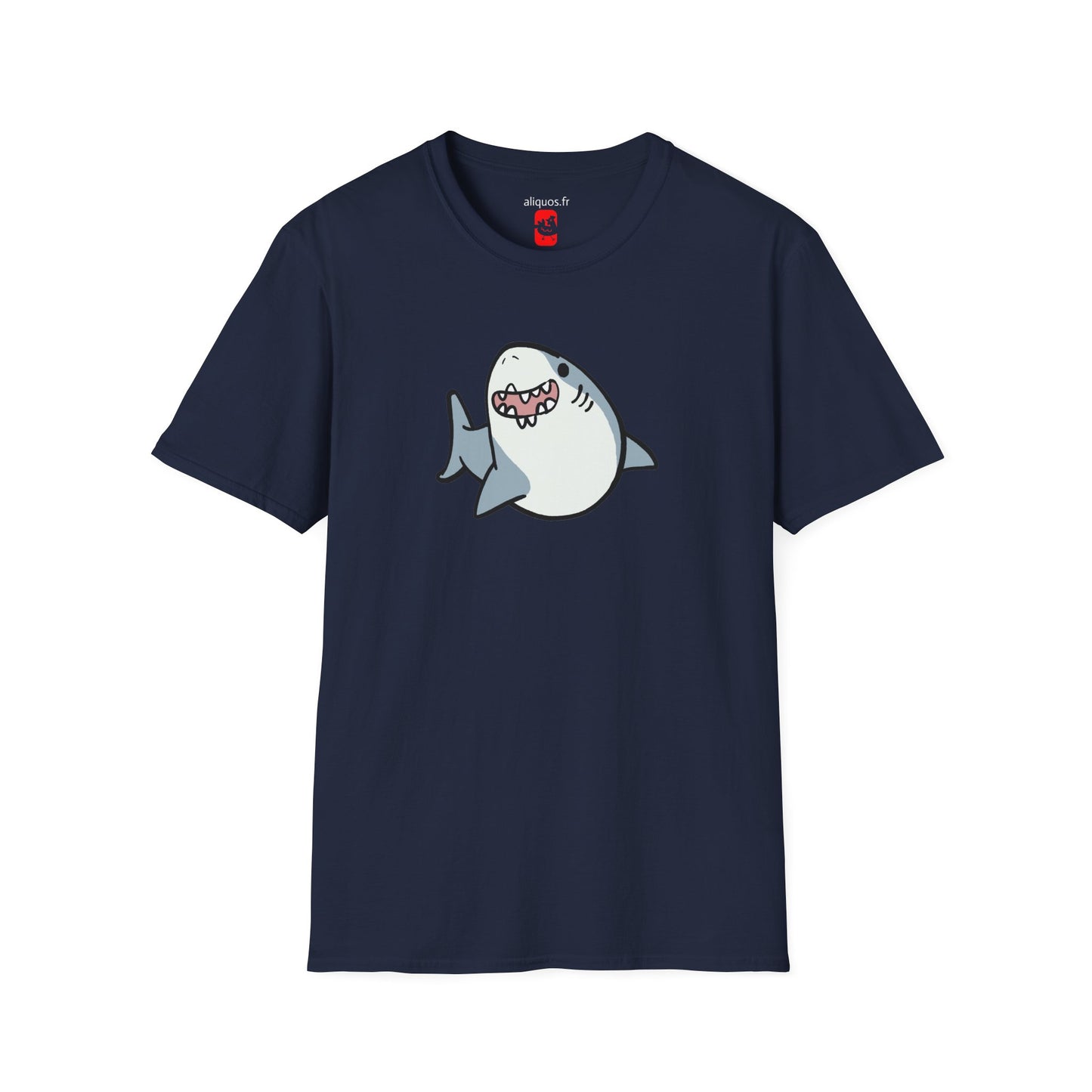 T-shirt unisexe - Requin heureux - Aliquos 