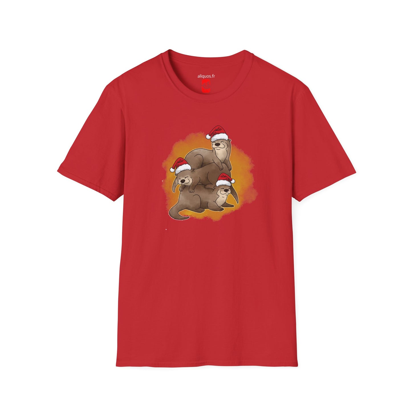 Unisex T-Shirt - Christmas Otter 12