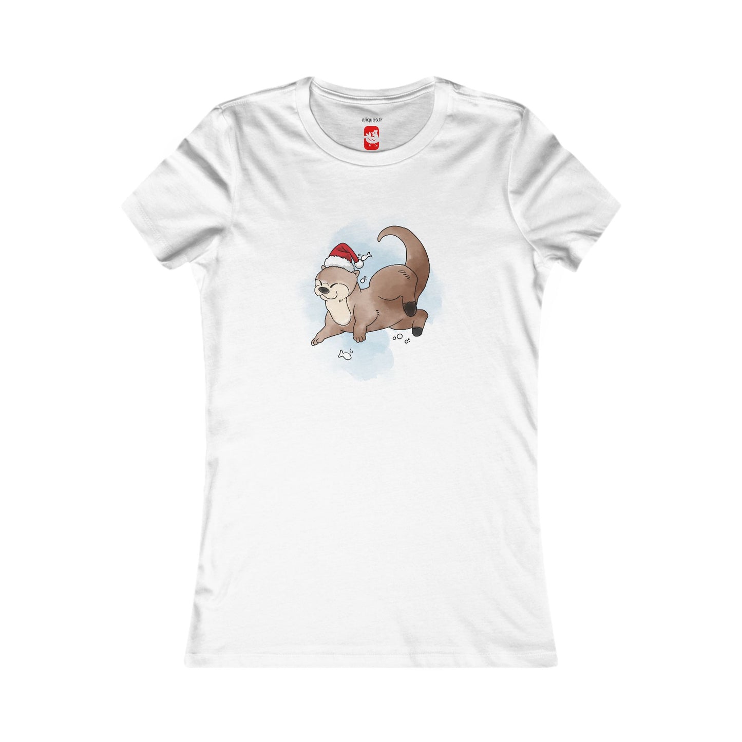 Damen T-Shirt - Weihnachtsotter 1 