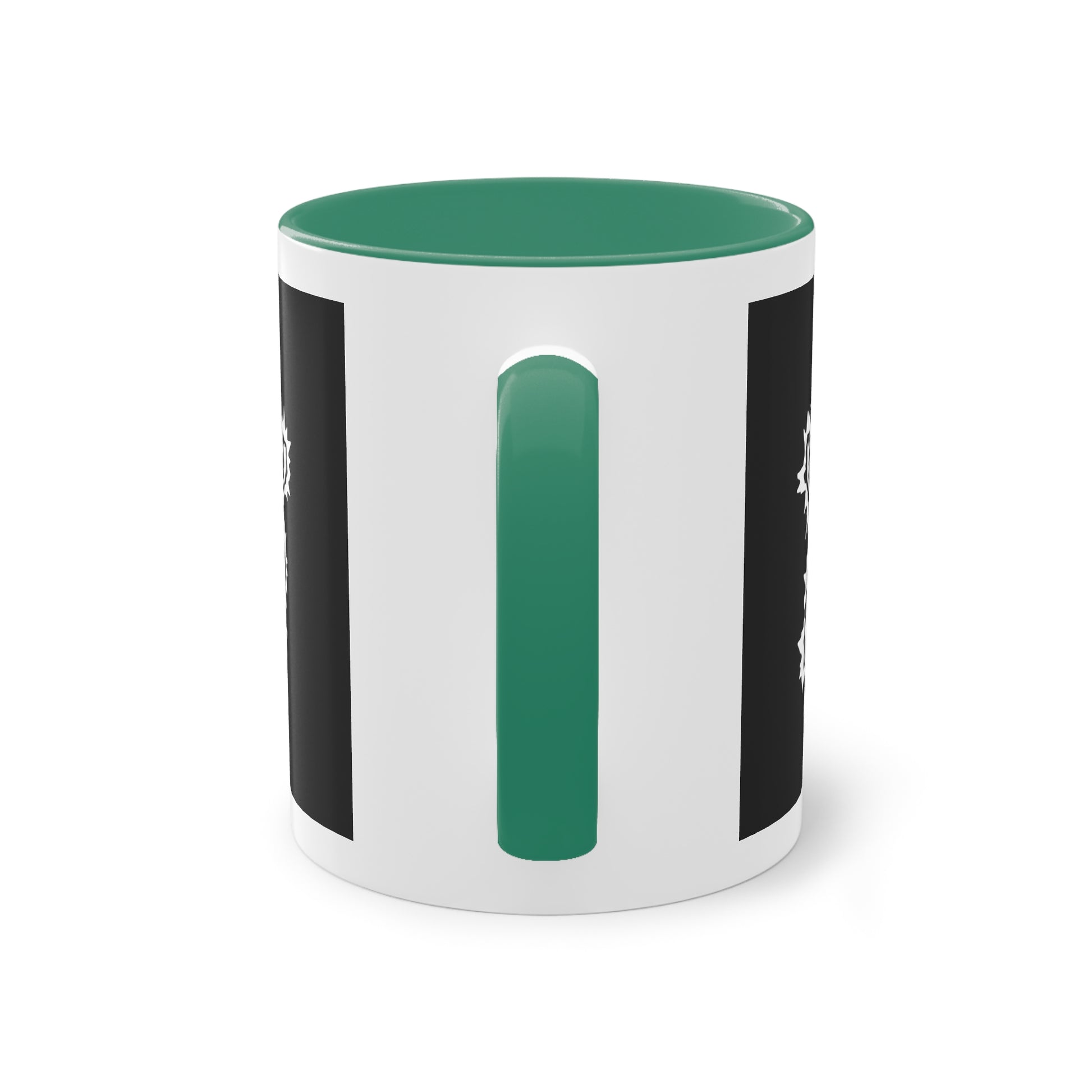 Two Tone Mug - Halloween Skeleton 'Game Over' Design - ALIQUOS