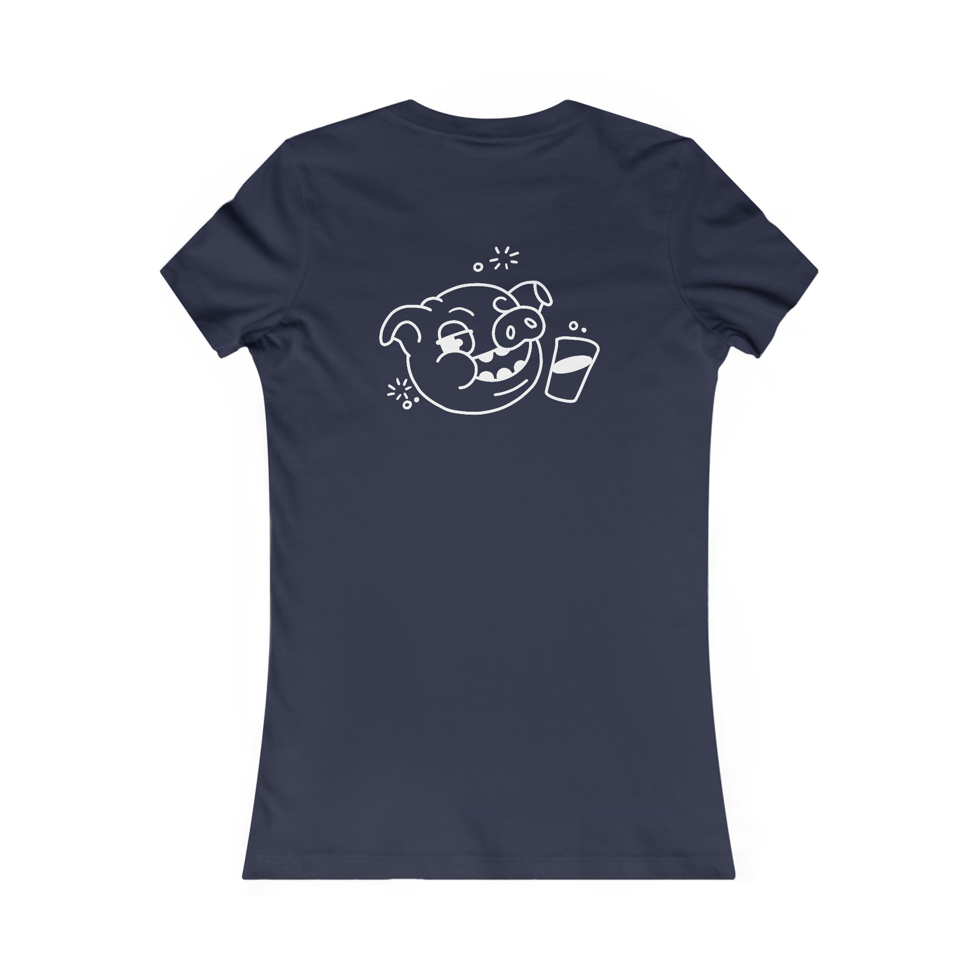 Drunken Piggy Women's fitted Tee - ALIQUOS