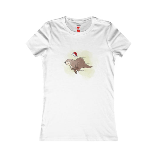 Damen T-Shirt - Weihnachtsotter 17 