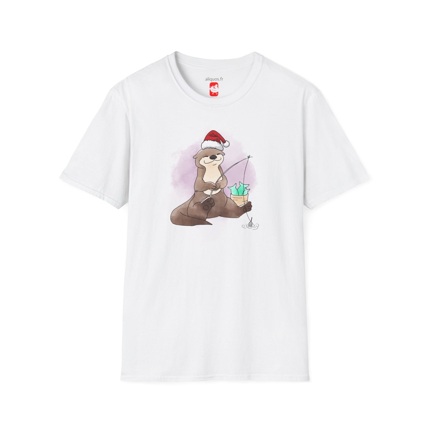 Unisex T-Shirt - Christmas Otter 6