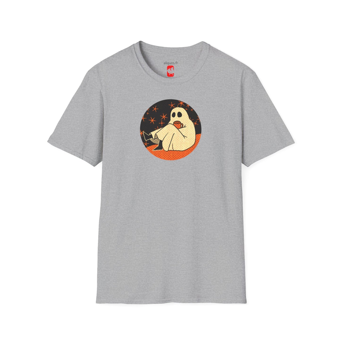 Unisex T-Shirt - 'Moonlit Coffee' Design