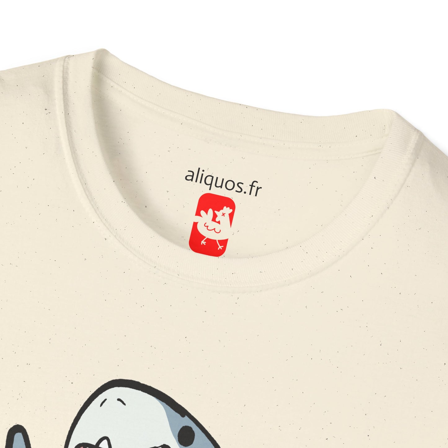 T-shirt unisexe - Requin heureux - Aliquos 