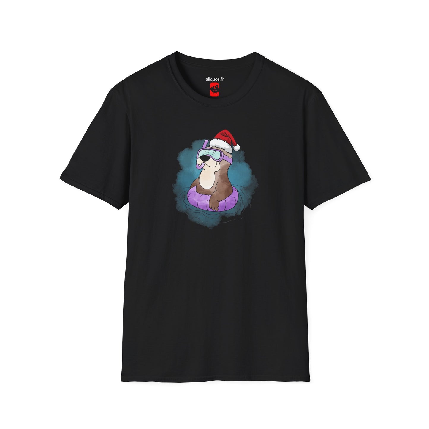 Unisex T-Shirt - Christmas Otter 4
