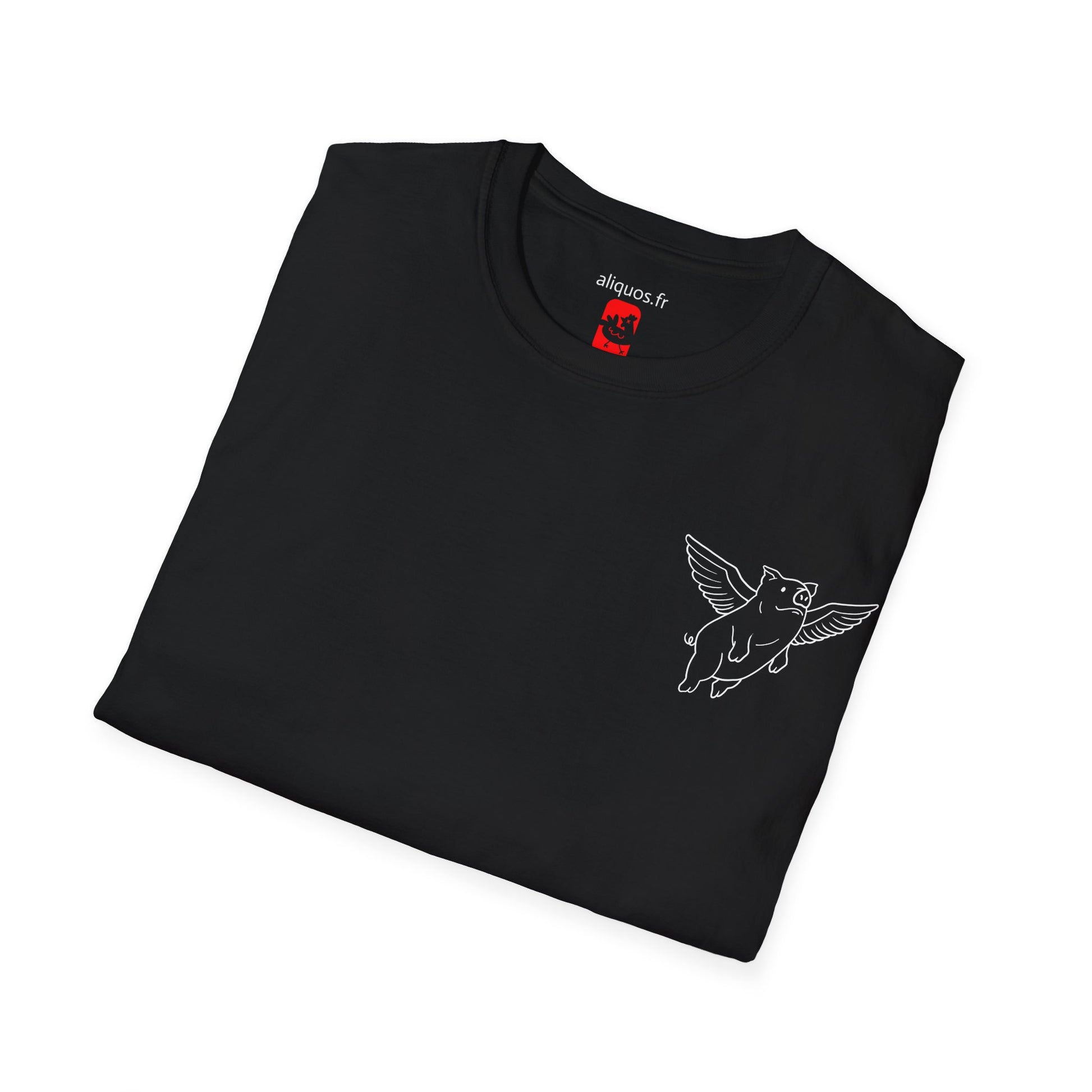 Flying Piggy Unisex Tee - ALIQUOS