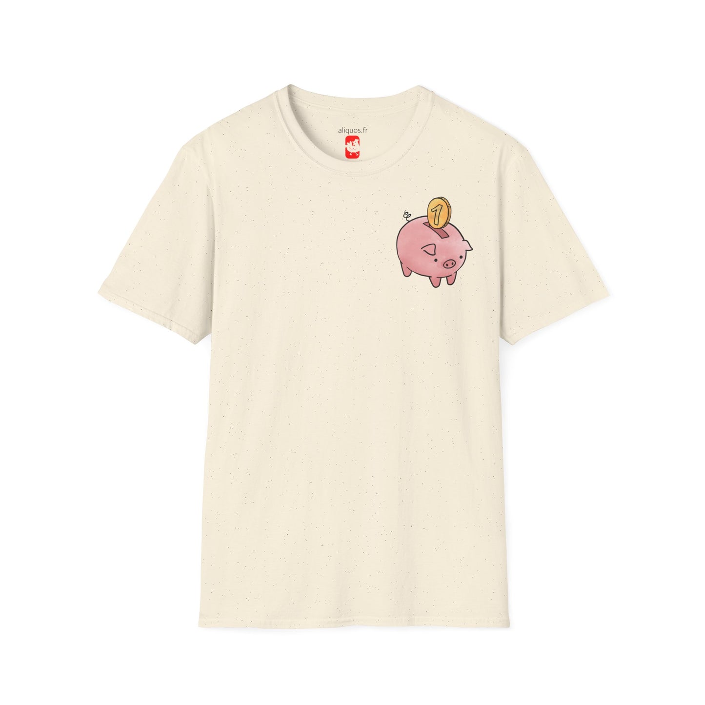 Unisex T-Shirt - Piggy Bank -  Aliquos
