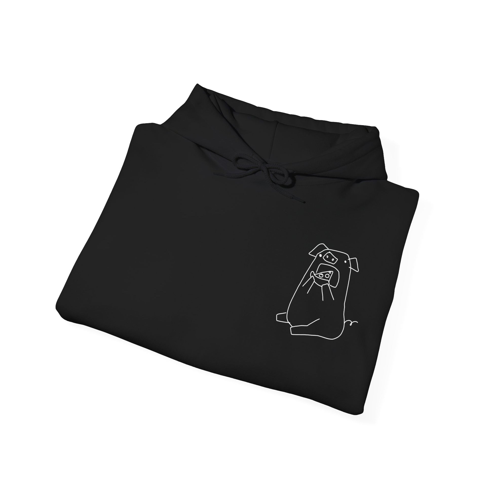 Pizza Piggy Unisex Hooded Sweatshirt - ALIQUOS