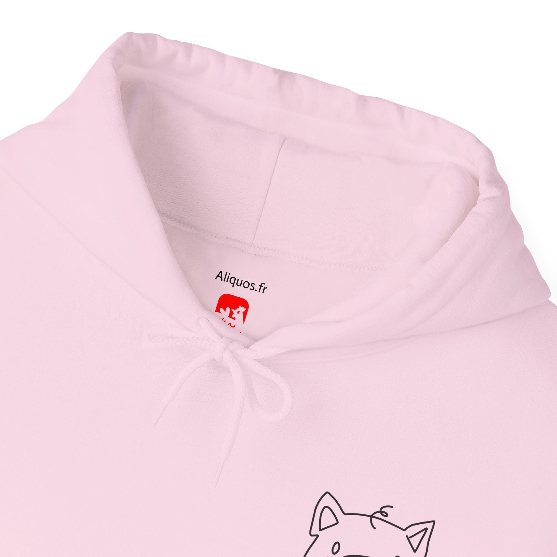 Piggy Face Unisex Hooded Sweatshirt - ALIQUOS