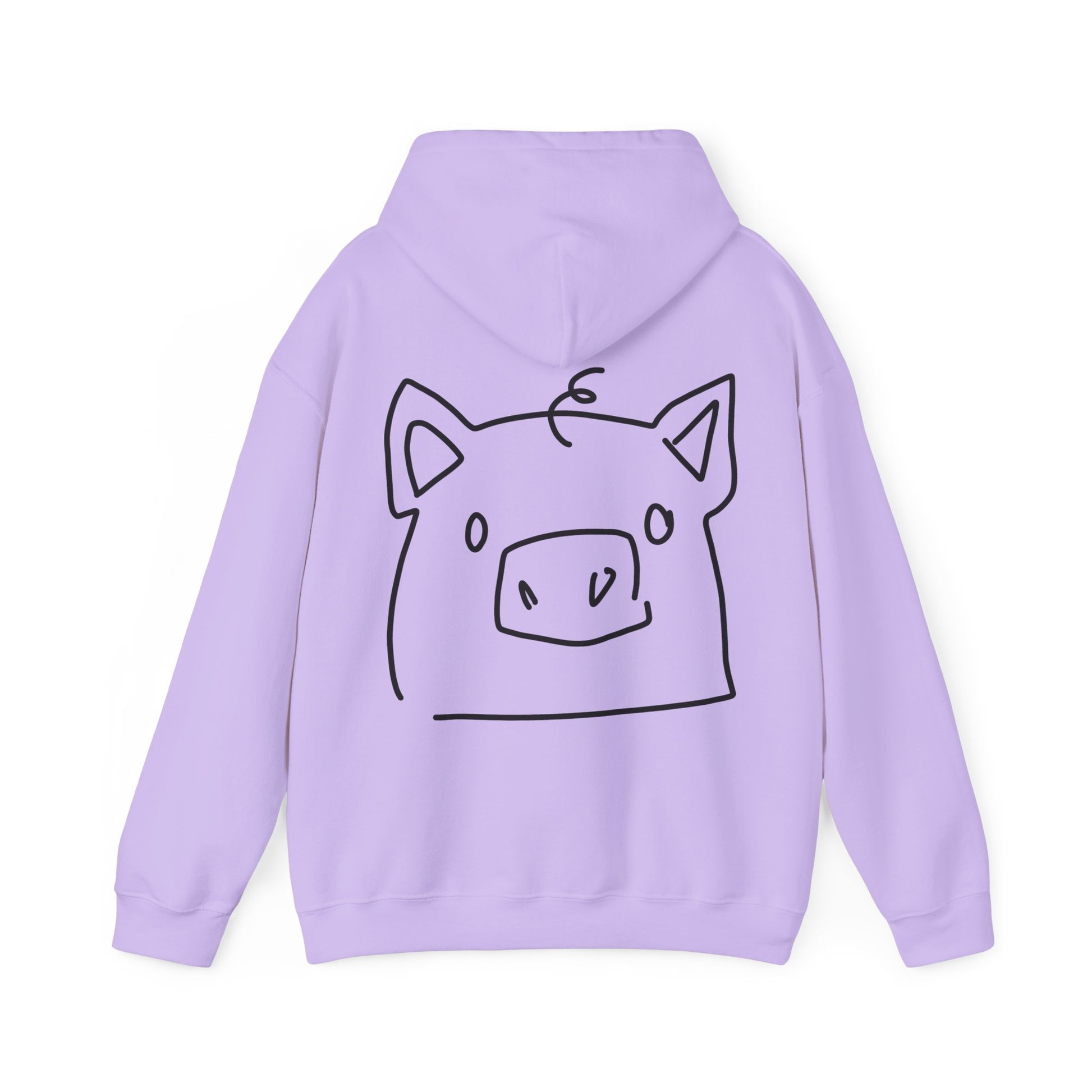 Piggy Face Unisex Hooded Sweatshirt - ALIQUOS