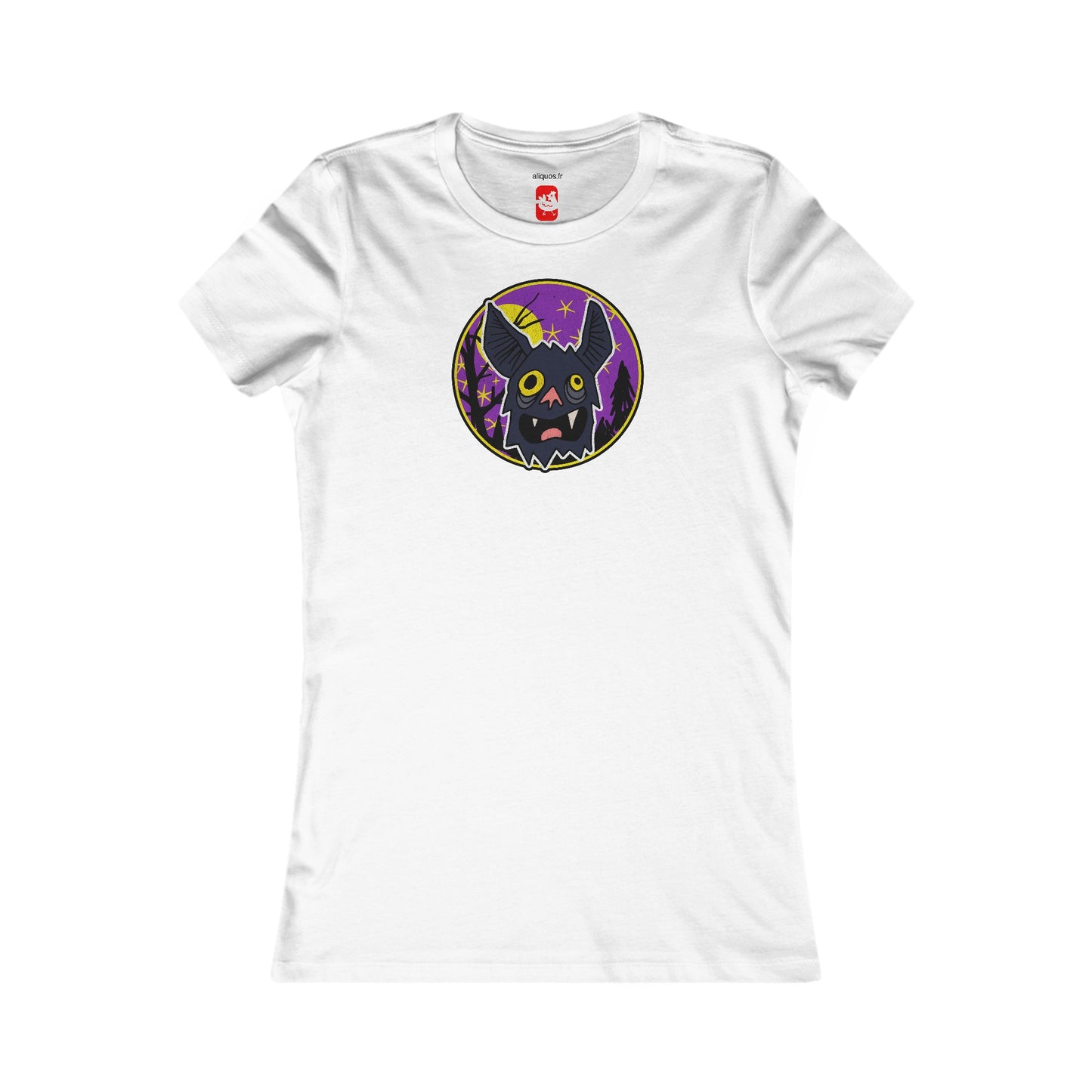 Tailliertes T-Shirt für Damen – Design „Baaaaaat“ 