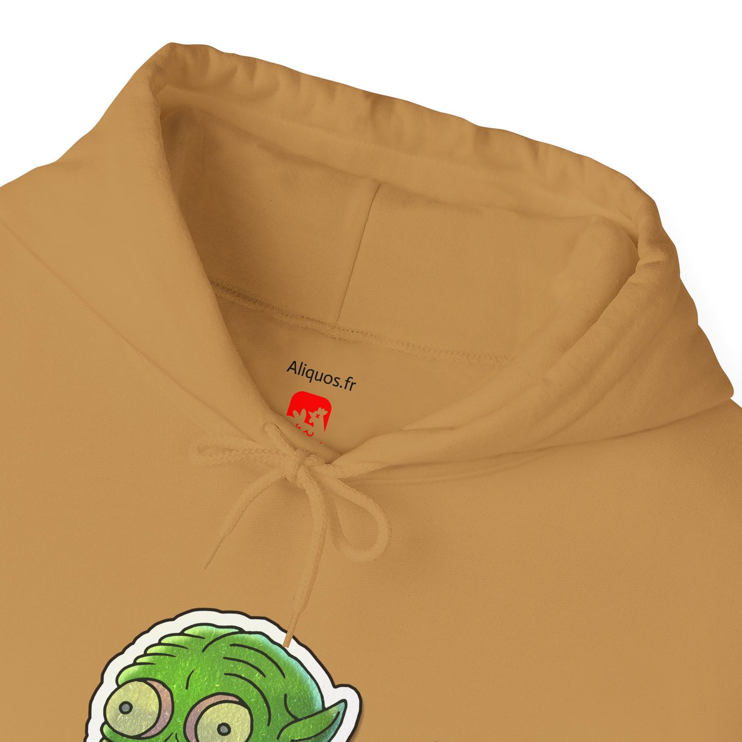 Unisex Hooded Sweatshirt - Water Monster Design - ALIQUOS