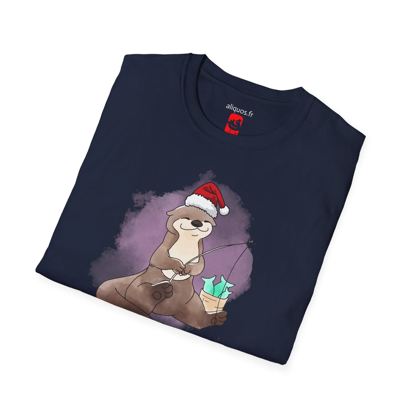 Unisex T-Shirt - Christmas Otter 6