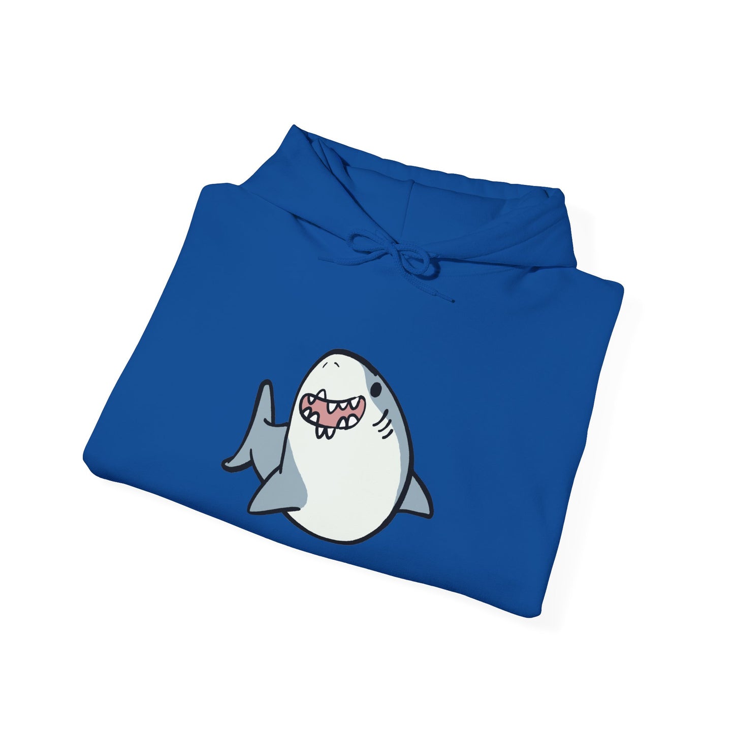 Sweat à capuche unisexe - Happy Shark - Aliquos 