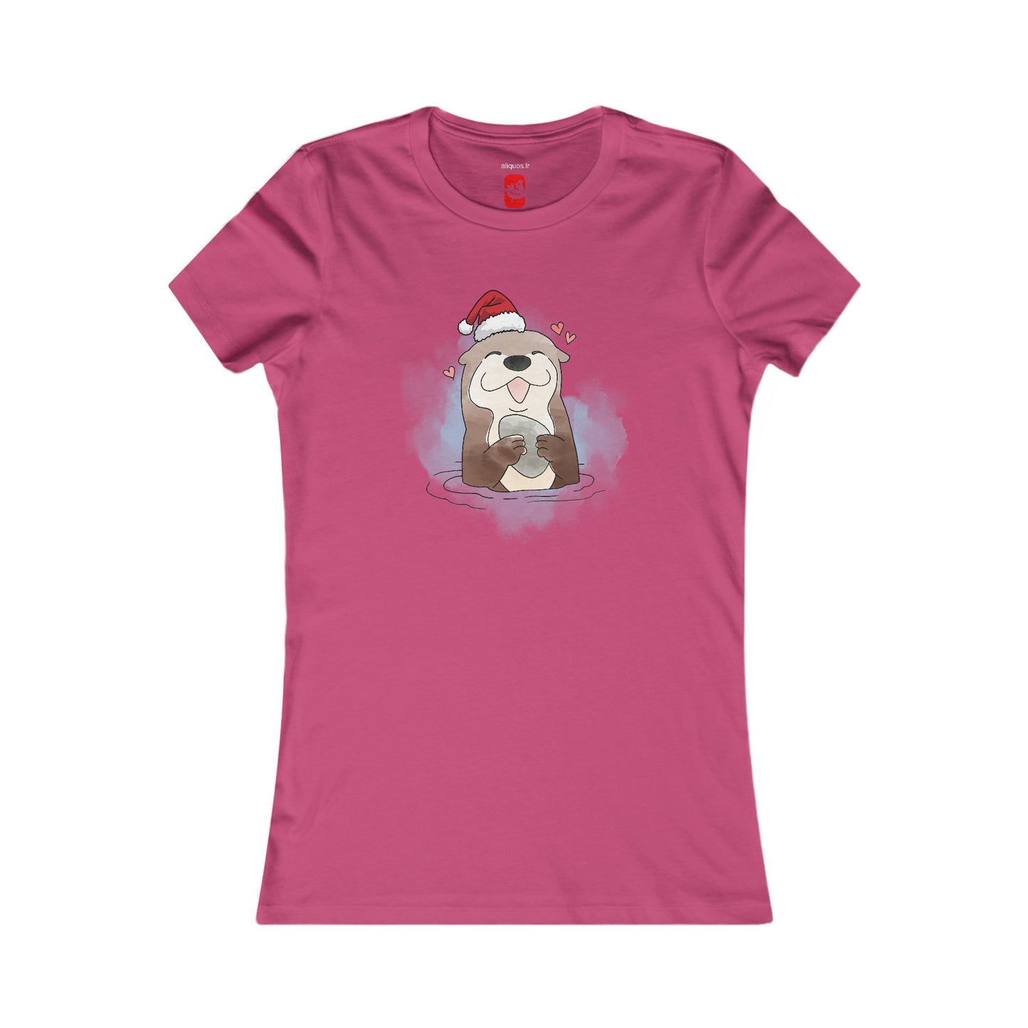 Damen T-Shirt - Weihnachtsotter 16 