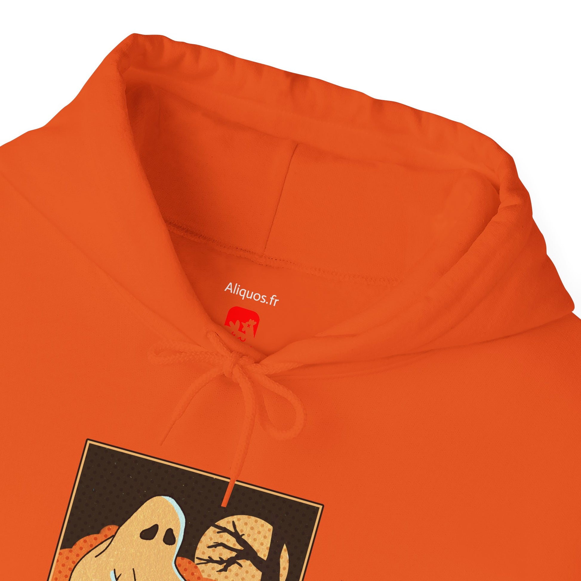 Unisex Hooded Sweatshirt -  'Dogs Won't Ghost You' - ALIQUOS