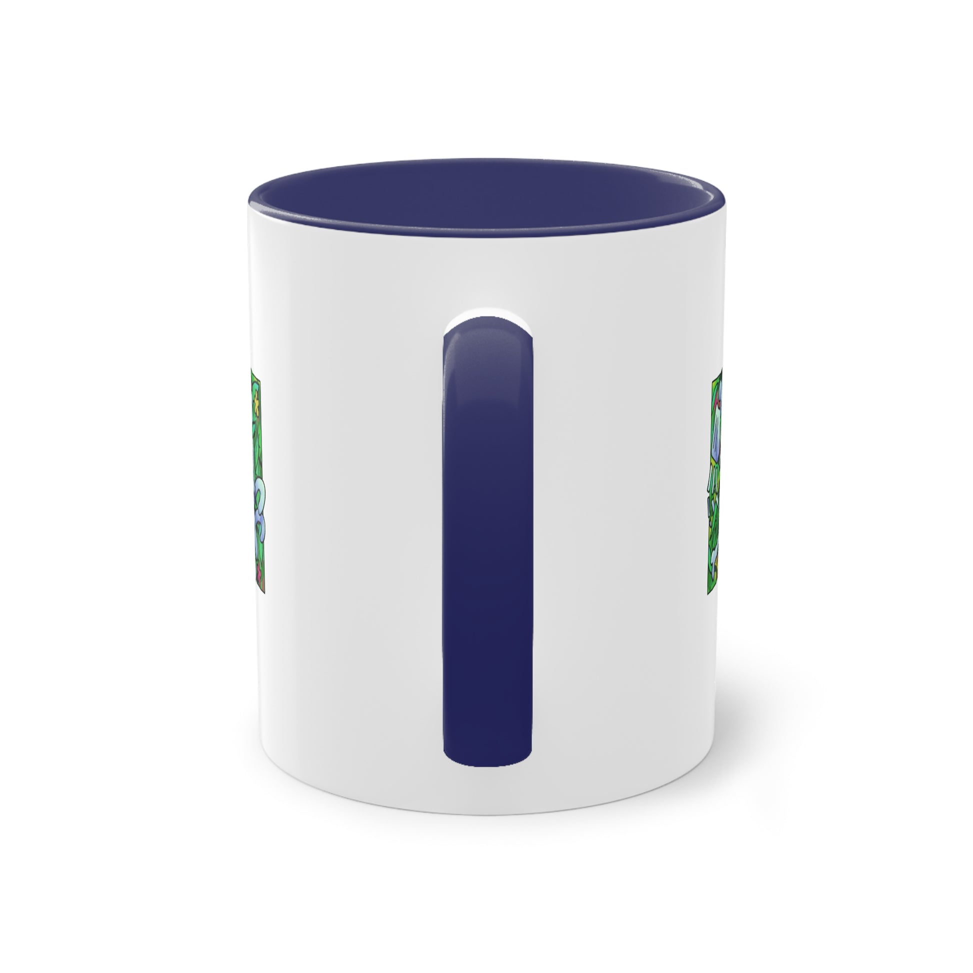 Two Tone Mug - 'What Remains' Design - ALIQUOS