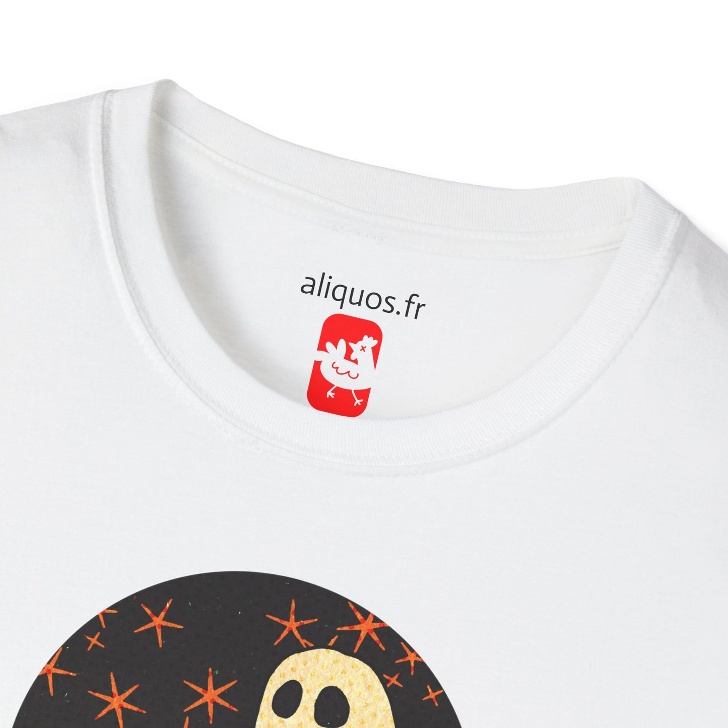 Unisex T-Shirt - 'Moonlit Coffee' Design