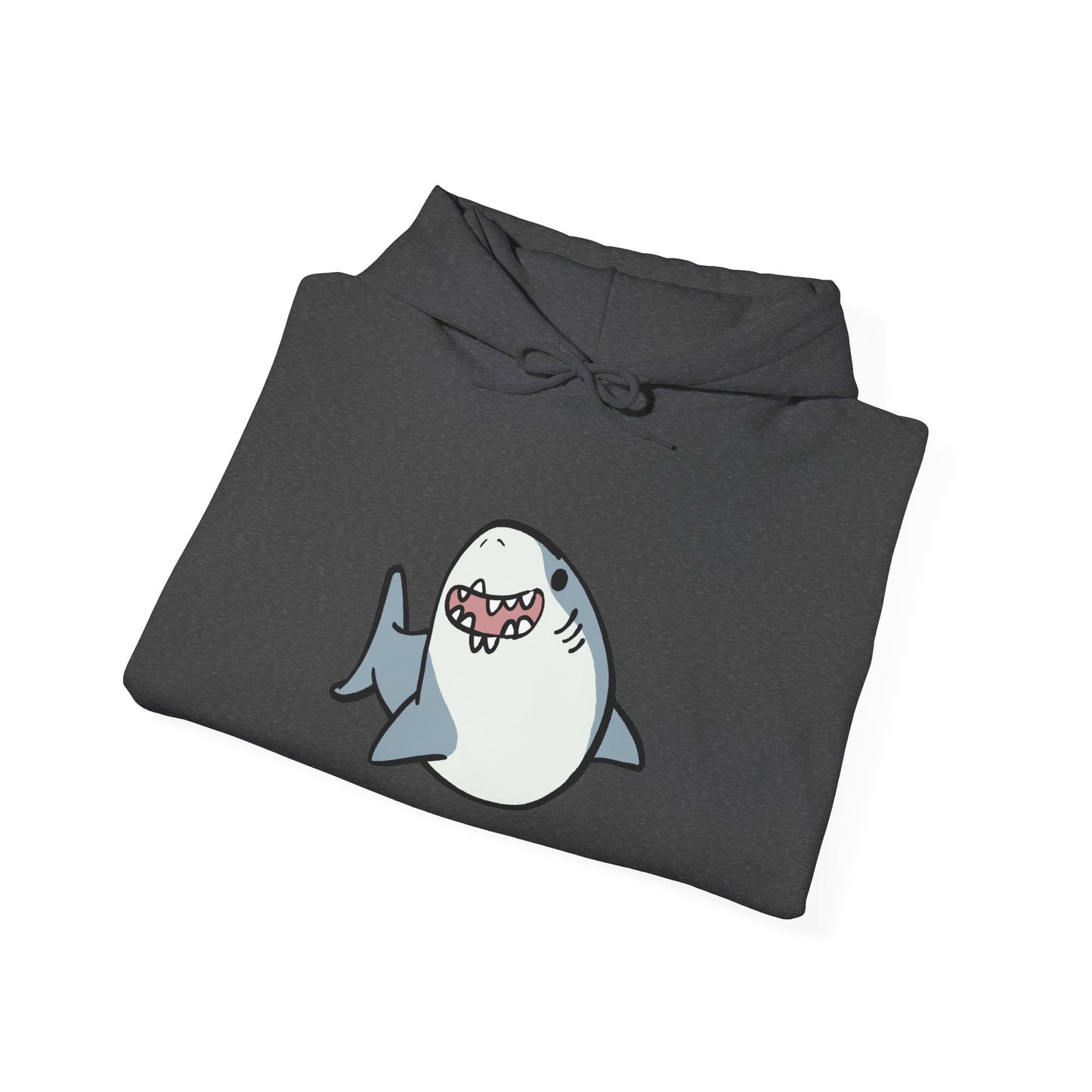 Sweat à capuche unisexe - Happy Shark - Aliquos 